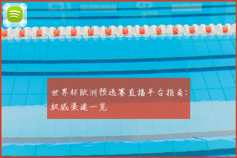 世界杯欧洲预选赛直播平台指南:权威渠道一览